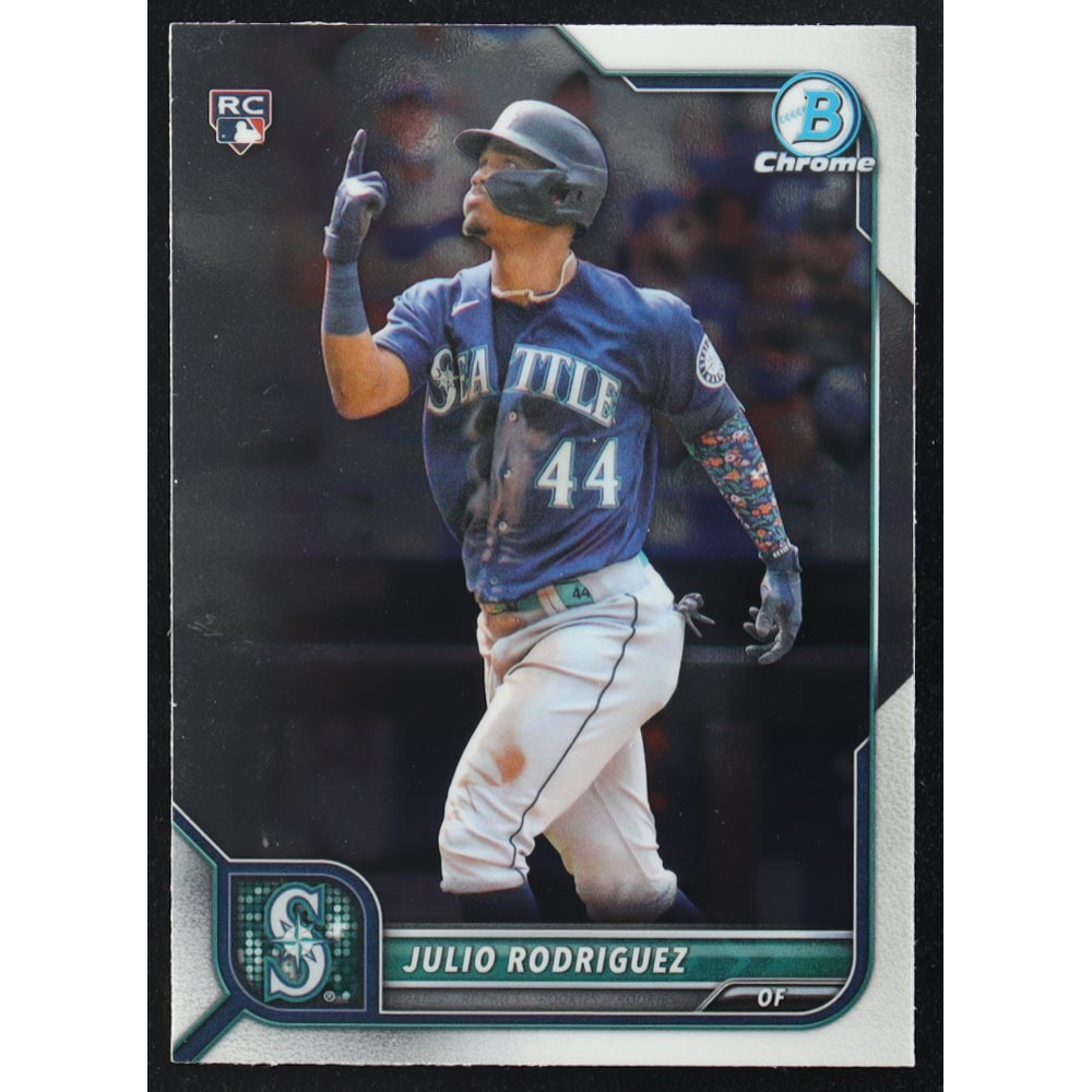 Julio Rodriguez 2022 Bowman Chrome #48 RC at PristineAuction.com