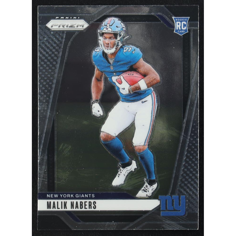 Malik Nabers 2024 Panini Prizm #370 RC at PristineAuction.com