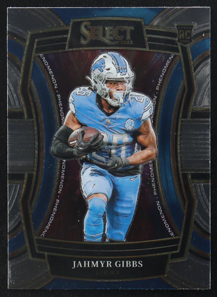 Jahmyr Gibbs 2023 Select Phenomenon #17 RC at PristineAuction.com Jahmyr Gibbs 2023 Select Phenomenon #17 RC at PristineAuction.com