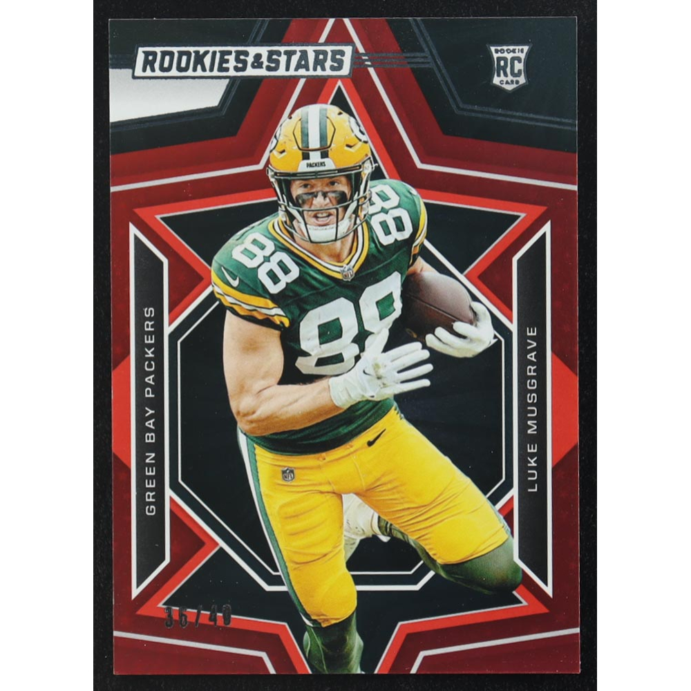 Luke Musgrave 2023 Rookies and Stars Red and Blue #163 RC #36/40 at PristineAuction.com