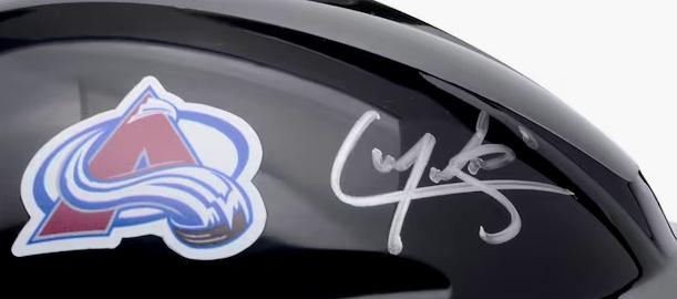 Cale Makar Signed Avalanche Mini Helmet (Fanatics) at PristineAuction.com Cale Makar Signed Avalanche Mini Helmet (Fanatics) at PristineAuction.com