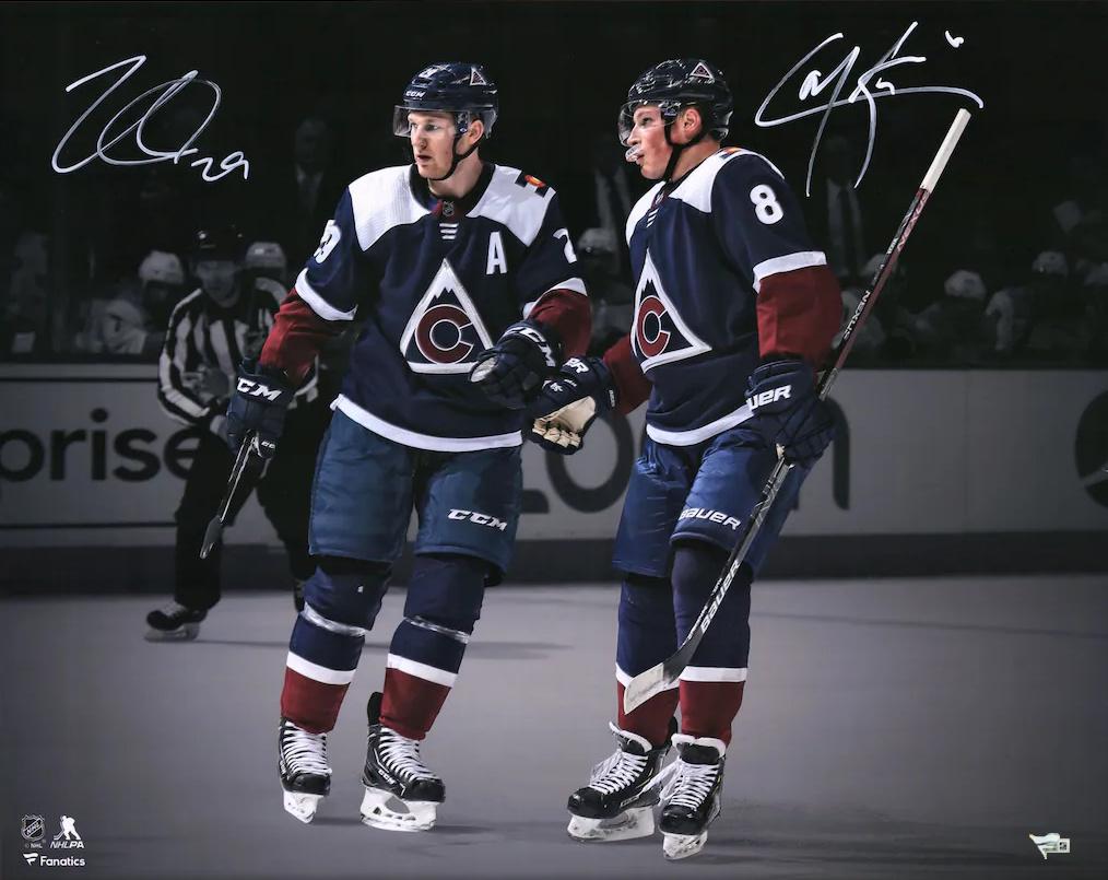 Nathan MacKinnon & Cale Makar Signed Avalance 16x20 Photo (Fanatics) at PristineAuction.com Nathan MacKinnon & Cale Makar Signed Avalance 16x20 Photo (Fanatics) at PristineAuction.com