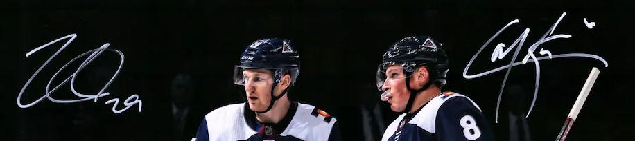 Nathan MacKinnon & Cale Makar Signed Avalance 16x20 Photo (Fanatics) at PristineAuction.com Nathan MacKinnon & Cale Makar Signed Avalance 16x20 Photo (Fanatics) at PristineAuction.com