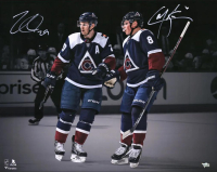 Nathan MacKinnon & Cale Makar Signed Avalance 16x20 Photo (Fanatics) at PristineAuction.com