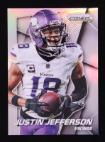Justin Jefferson 2024 Panini Prizm Prizm Flashback Prizms Silver #7 at PristineAuction.com