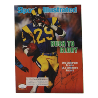 Eric Dickerson Signed 1984 Sports Illustrated Magazine Cover (JSA) at PristineAuction.com