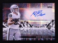 Brock Bowers 2024 Topps Midnight Rookie Horizon Signatures Moon Beam #RHSBB RC at PristineAuction.com