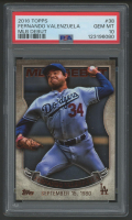 Fernando Valenzuela 2016 Topps MLB Debut #38 (PSA 10) at PristineAuction.com