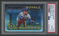 Bobby Witt Jr. 2024 Topps Chrome Prism Refractor #120 (PSA 10) at PristineAuction.com