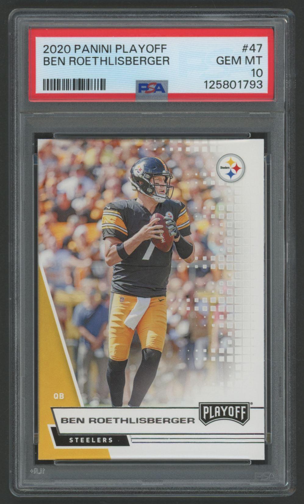 Ben Roethlisberger 2020 Playoff #47 (PSA 10) at PristineAuction.com Ben Roethlisberger 2020 Playoff #47 (PSA 10) at PristineAuction.com