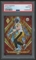 TJ Watt 2024 Phoenix Fireburt #130 #31/350 (PSA 10) at PristineAuction.com