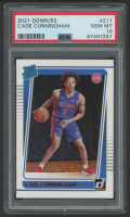 Cade Cunningham 2021 Donruss RR #211 RC (PSA 10) at PristineAuction.com