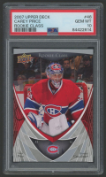 Carey Price 2007 Upper Deck Rookie Class #46 (PSA 10) at PristineAuction.com