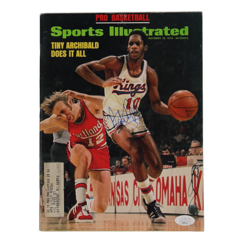 Nate Archibald Signed 1973 Sports Illustrated Magazine (JSA) at PristineAuction.com Nate Archibald Signed 1973 Sports Illustrated Magazine (JSA) at PristineAuction.com