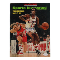 Nate Archibald Signed 1973 Sports Illustrated Magazine (JSA) at PristineAuction.com