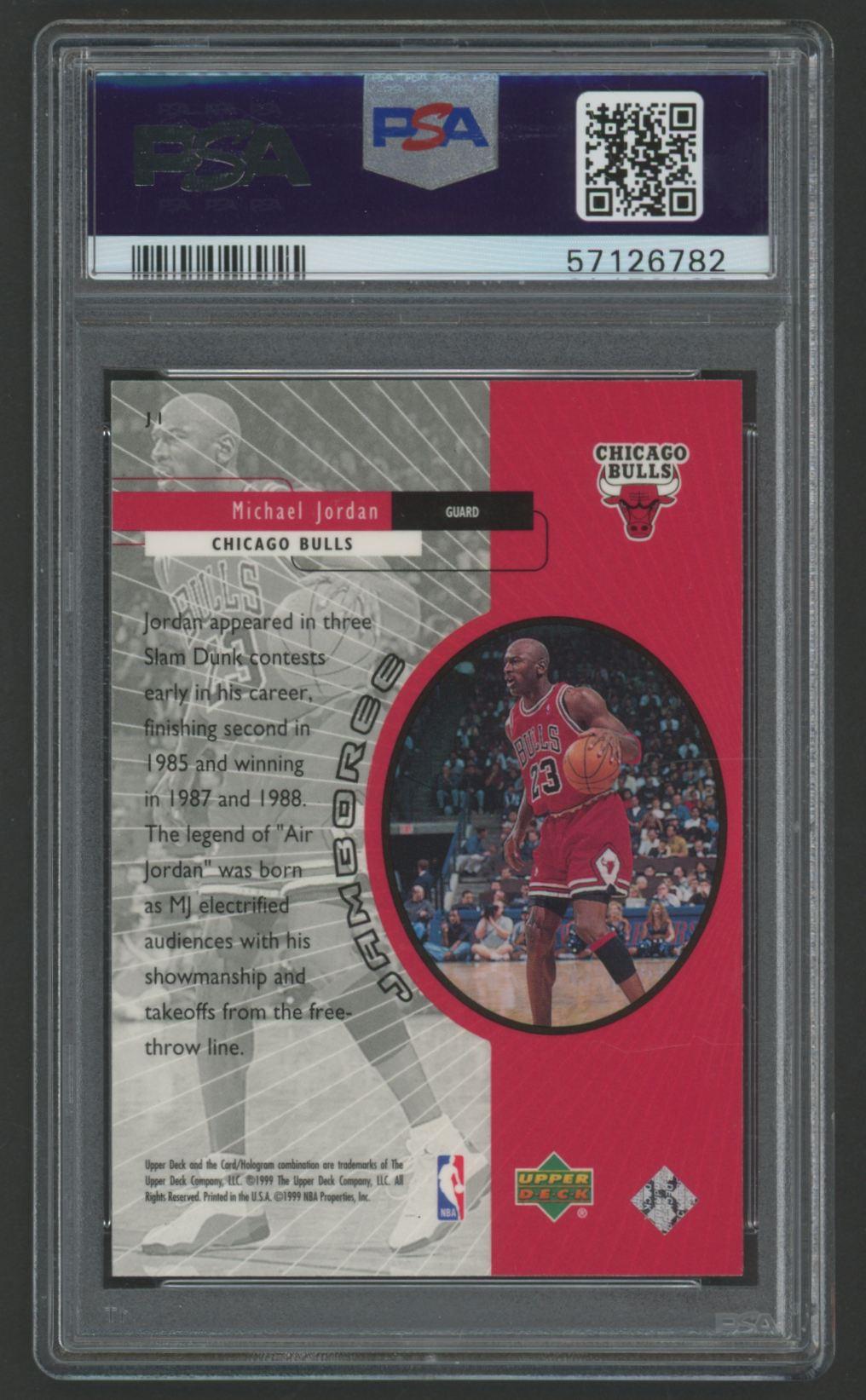 Michael Jordan 1999 Upper Deck Jamboree #J1 (PSA 9) at PristineAuction.com Michael Jordan 1999 Upper Deck Jamboree #J1 (PSA 9) at PristineAuction.com