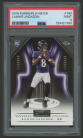 Lamar Jackson 2018 Panini Playbook #148 RC (PSA 9) at PristineAuction.com