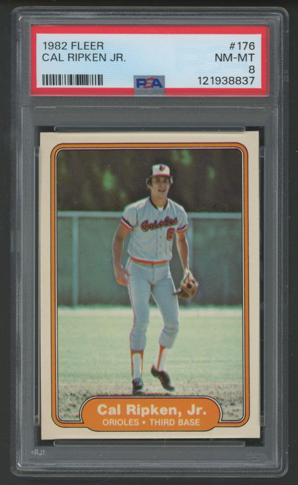 Cal Ripken Jr. 1982 Fleer #176 (PSA 8) at PristineAuction.com Cal Ripken Jr. 1982 Fleer #176 (PSA 8) at PristineAuction.com