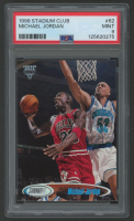 Michael Jordan 1998 Stadium Club #62 (PSA 9) at PristineAuction.com