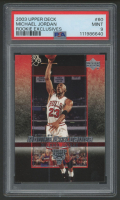 Michael Jordan 2003 Upper Deck Rookie Exclusives #60 (PSA 9) at PristineAuction.com