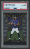 Lamar Jackson 2018 Select #70 RC (PSA 10) at PristineAuction.com