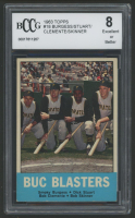 Smoky Burgess / Dick Stuart / Roberto Clemente / Bob Skinner 1963 Topps Buc Blasters #18 (BCCG 8) at PristineAuction.com
