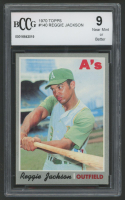 Reggie Jackson 1970 Topps #140 (BCCG 9) at PristineAuction.com
