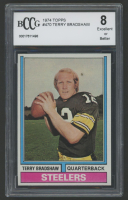 Terry Bradshaw 1974 Topps #470 (BCCG 8) at PristineAuction.com