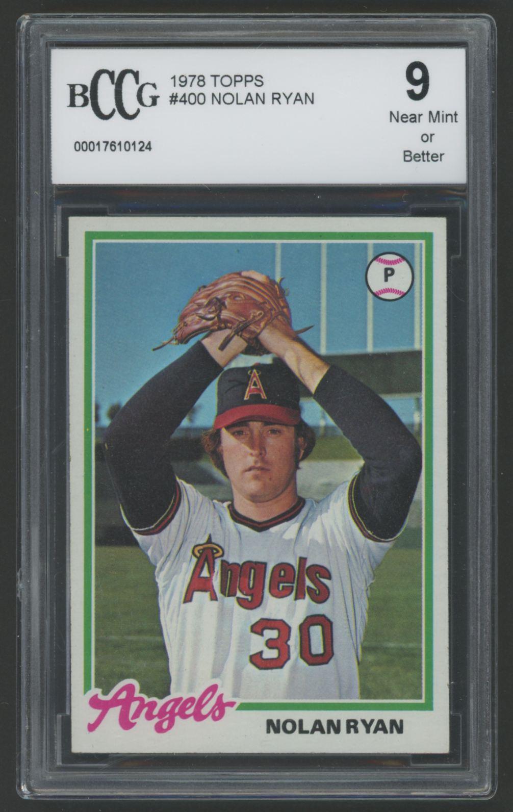 Nolan Ryan 1978 Topps #400 (BCCG 9) at PristineAuction.com Nolan Ryan 1978 Topps #400 (BCCG 9) at PristineAuction.com