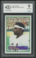 Walter Payton 1983 Topps #36 (BCCG 9) at PristineAuction.com