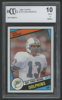 Dan Marino 1984 Topps #123 PB RC (BCCG 10) at PristineAuction.com