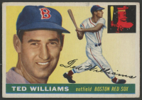 Ted Williams 1955 Topps #2 at PristineAuction.com