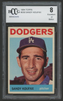 Sandy Koufax 1964 Topps #200 (BCCG 8) at PristineAuction.com