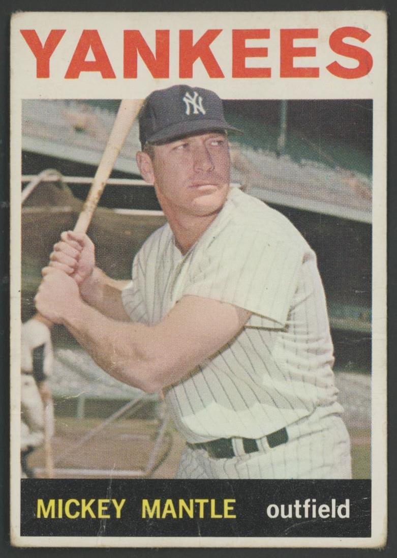 Mickey Mantle 1964 Topps #50 at PristineAuction.com Mickey Mantle 1964 Topps #50 at PristineAuction.com