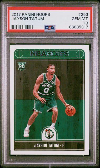 Jayson Tatum 2017 Hoops #253 (PSA 10) at PristineAuction.com Jayson Tatum 2017 Hoops #253 (PSA 10) at PristineAuction.com