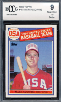 Mark McGwire 1985 Topps #401 RC (BCCG 9) at PristineAuction.com