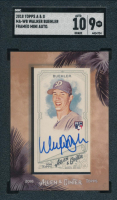Walker Buehler 2018 Topps Allen and Ginter Framed Mini Autographs #MAWB (SGC 9 | Autograph Graded 10) at PristineAuction.com