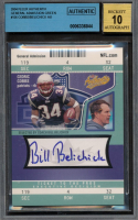 Bill Belichick 2004 Fleer Authentix General Admission Green Cedric Cobbs AU #136 #82/100 (BAS | Autograph Graded 10) at PristineAuction.com