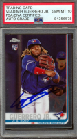 Vladimir Guerrero Jr. Signed 2019 Topps Chrome Update #21 RC (PSA | Autograph Graded 10) at PristineAuction.com