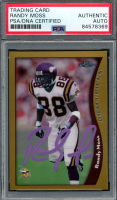 Randy Moss Signed 1998 Topps Chrome #35 RC (PSA) at PristineAuction.com