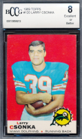 Larry Csonka 1969 Topps #120 RC (BCCG 8) at PristineAuction.com