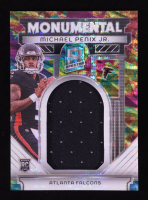 Michael Penix Jr. 2024 Panini Spectra Monumental Memorabilia Celestial #1 #07/75 RC at PristineAuction.com