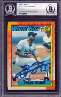 Frank Thomas Signed 1990 Topps #414 RC (BGS) at PristineAuction.com