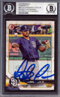 Fernando Tatis Jr. Signed 2018 Bowman Prospects #BP114 (BGS) at PristineAuction.com
