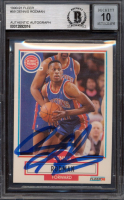 Dennis Rodman Signed 1990-91 Fleer #59 (BGS | Autograph Graded 10) at PristineAuction.com