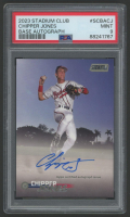 Chipper Jones 2023 Stadium Club Base Autographs #SCBACJ (PSA 9) at PristineAuction.com