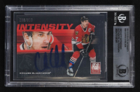 Chris Chelios Signed 2012-13 Elite Intensity #26 #283/500 (BGS) at PristineAuction.com