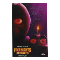 Kevin Foster, Jess Weiss & Kat Connor Sterling Signed "Five Nights at Freddy's" 11x17 Photo (JSA) at PristineAuction.com