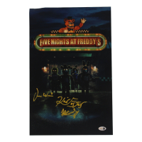 Kevin Foster, Jess Weiss & Kat Connor Sterling Signed "Five Nights at Freddy's" 11x17 Photo (JSA) at PristineAuction.com