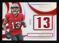 Mike Evans 2024 Immaculate Collection Immaculate Numbers Memorabilia #30 #23/88 at PristineAuction.com